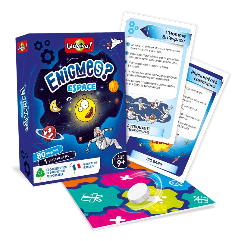 Jeu énigmes espace
