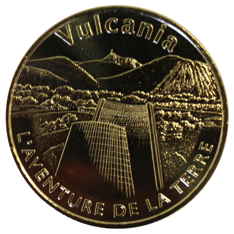 Médaille monnaie de Paris Vulcania