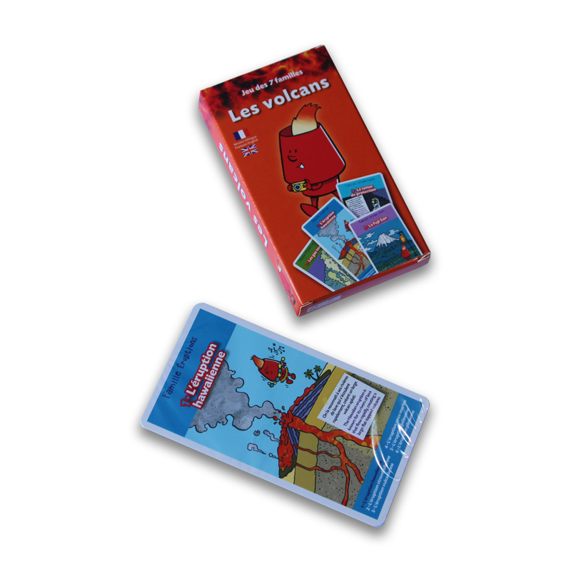 Jeu des 7 familles Vulcania