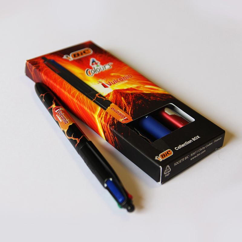Coffret de 3 stylos BIC 4 couleurs